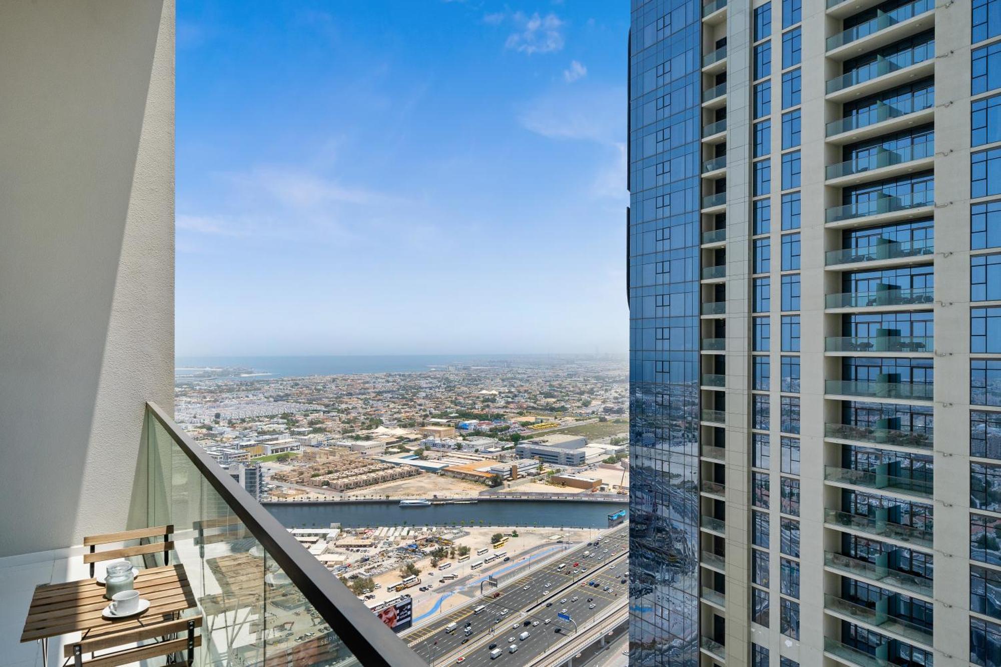 43Rd Floor Stunner Luxe 2Br In Business Bay Apartment Dubai Exterior photo